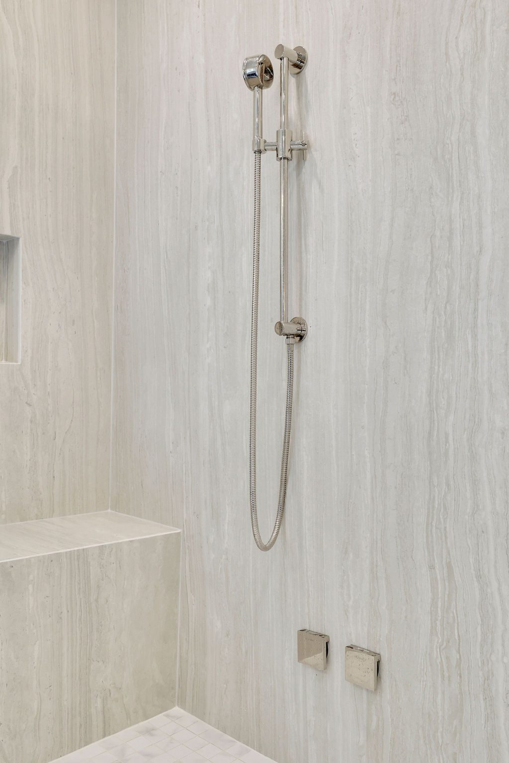 Sapphire Dr — Marble shower